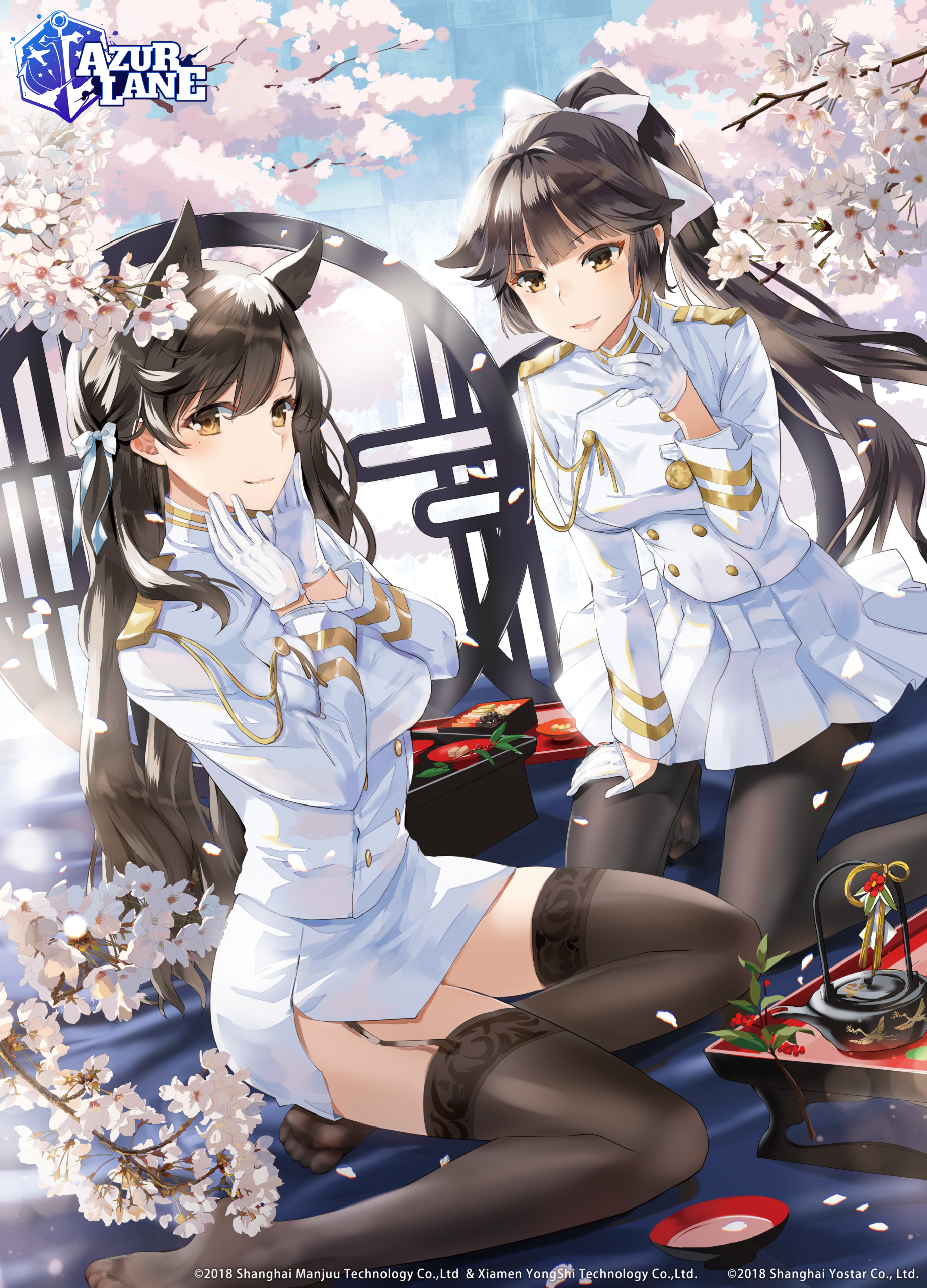 『アズールレーンEN版　2周年お祝いイラスト』（株式会社Yostar）