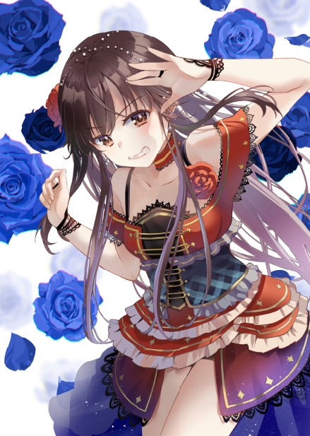 Vtuber「星羽こはく」4周年記念イラスト　(c)星羽こはく
