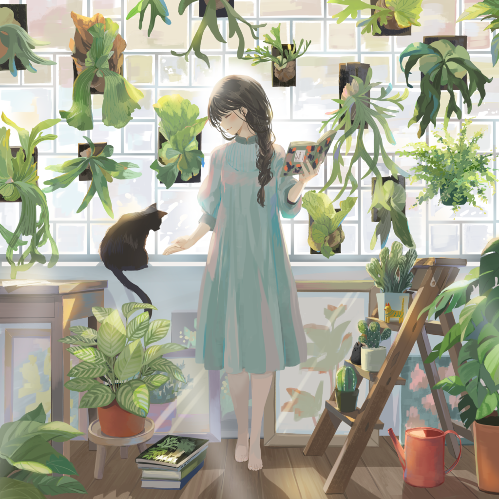 2025年　個展「彼女と猫の時間-Home-」初出